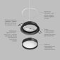 Точечный светильник RATIO DK-DH2000-BK
