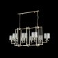 Подвесная люстра Crystal Lux Nicolas SP8 L1000 Gold/White