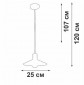 Потолочная люстра Vitaluce V2829-1/1S