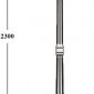 Наземный фонарь ELBA 86409B/15 Bl