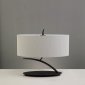 Настольная лампа Mantra Eve Anthracite - Cream Shade 1158