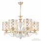 Подвесная люстра Arte Milano Florentia-3097 303097/6 Wh/Gd