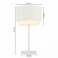 Настольная лампа декоративная F-promo Nevada 4801-1T