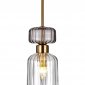 Подвесной светильник Gloss 1141/1S Smoke/Clear