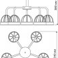 Потолочная люстра Mattino 51594 8