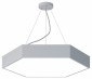 Подвесной светодиодный светильник Geometria ЭРА Hexagon SPO-121-W-40K-038 38Вт 4000К белый Б0050550