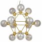 Подвесная люстра Lumina Deco Zodiak LDP 160N-12 MD+GY