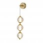 Бра DeLight Collection OD2437 OB2437 brass/clear