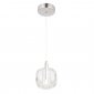 Подвесной светильник Crystal Lux Box SP1 Chrome/Transparent