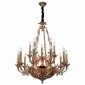 Подвесная люстра Lucia Tucci Firenze 1780.15.3 Antique Gold