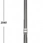 Наземный фонарь Oasis_Light ROMA L 95208LB W