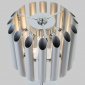 Интерьерная настольная лампа Bogates Castellie 01107/3 серебро