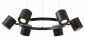 Подвесная люстра Lampit NATI TS P1999-6 BK