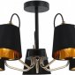 Потолочная люстра Illumico IL6120-5COU-79 BK GD