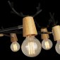 Потолочная люстра Loft IT Sven 10024/8 Black