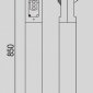 Наземный светильник Oasis Light W6142-1-850