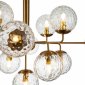 Люстра на штанге Indigo Cocoon 11008/13P Brass