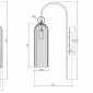 Бра Maytoni Antic MOD302WL-01W