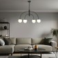 Потолочная люстра Eurosvet Cenacolo 30179/4 черный