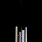Подвесной светильник Christine LE7702/4S Black Chrome