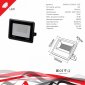 Прожектор уличный Reluce 54001-9.2-001OL LED50W BK