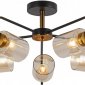 Потолочная люстра Illumico IL8248-5COU-79 BK GD