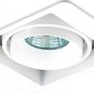 Точечный светильник Lumme DL18615/01WW-SQ White/Black