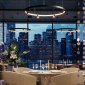 Подвесная светодиодная люстра Odeon Light Fonda 4317/93L