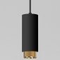 Подвесной светильник Elektrostandard Nubis 50122/1 GU10 черный/золото a064791