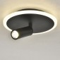 Настенно-потолочный светильник Escada 20046LED 20046SMA/01LED BK