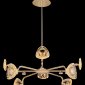 Подвесная люстра Iris LE7913/8G Gold