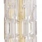 Бра 88085 88067W/L gold/clear