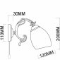 Бра MyFar Biene MR1520-1W