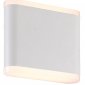Уличный настенный светодиодный светильник Elvan GW-6080S-6W-WW-Wh