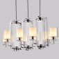 Потолочная люстра iLamp King RM6201-8P CR+CL