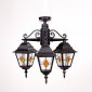 Потолочный светильник уличный Oasis Light QUADRO M lead GLASS 79970МAlgY/3 Bl