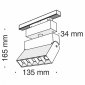 Трековый светильник Maytoni Track lamps TR015-2-10W3K-B