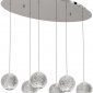 Подвесной светильник DeLight Collection Elliot Diamante MD20001012-6A chrome