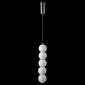 Подвесной светодиодный светильник Crystal Lux Desi SP5 Chrome/White