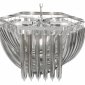 Подвесная люстра Lumina Deco Boscone LDP 7044-550 CHR+GY