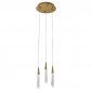 Подвесной светильник DeLight Collection OD2438 OD2438-3 gold/clear