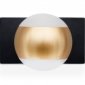 Спот Ambrella light Wall 16 FW571 SBK/GD черный песок/золото G9 max 40W 100*70*85