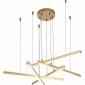 Подвесная люстра Indigo Paralleli 14017/5P Gold