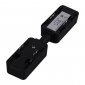 Магнитная трековая система Reluce RL 06201 power straight connector BK