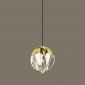 Подвесной светильник DeLight Collection MD24001033 MD24001033-1A gold/clear