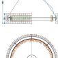 Подвесная люстра Wertmark Patricia WE117.03.303