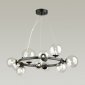 Подвесная люстра DeLight Collection Art Deco Bubble OMG1075R black/clear
