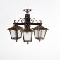 Потолочный светильник уличный Oasis Light PRAGA 15970A/3 Gb