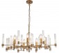 Подвесная люстра Indigo Favara 11040/7P Brass V000461