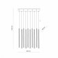 Потолочная люстра TK Lighting  11488